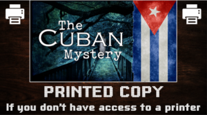 The Cuban Mystery (Printed)